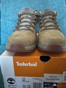 Nepoužité kožené boty Timberland, vel 45. - 2