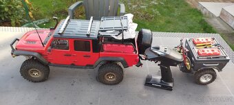 RC auto Jeep Gladiator s vlekem 1/10 - 2