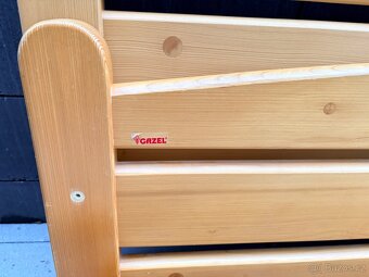 Dřevěná manželská postel 180x200 GAZEL - 2