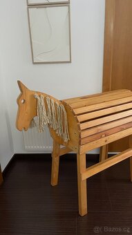 Dřevěný kůň VELKÝ - 2