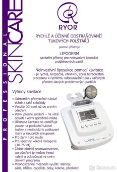 LIPODERM - přístroj na kavitaci - 2