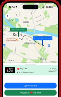 Staň se řidičem taxislužby ♥️My Taxi v Pardubicích - 2