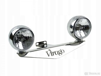 Nerez rampa se světly Yamaha Virago 535/750/1100-nová. - 2