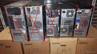 Stolní PC Case komponenty desky zdroje skříň monitor - 2