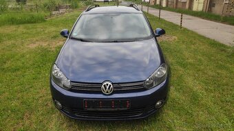 VW Golf 6 combi 1,6 TDi 77kw úsporné auto - 2