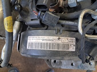 Škoda Fabia 1.6 TDI 55Kw motor CAY, převodovka KFK - 2