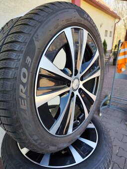 Originální dvourozměrná ALU kola MERCEDES 18" s pneu PIRELL - 2