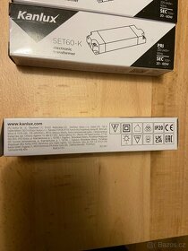 Zdroj Trafo 11,5 V DC; 60 W Kanlux 3ks - 2