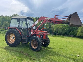 Zetor 7245 s čelním nakladačem s SPZ - 2