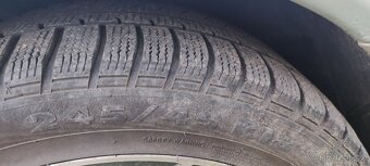 Prodám sadu 18" kola MB AMG (replika) pneu 245/45r18 zimní - 2