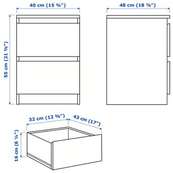 Noční stolek IKEA - 2