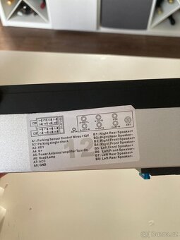 Autorádio dotykové 2din - BT, USB, Jack 3,5mm, sd kafta - 2