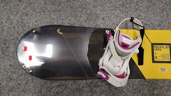 Nový snowboard Head s vázáním - 2