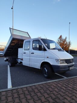 Mercedes Sprinter 412 - sklápěč / sklopka do 3,5t , 7 míst - 2
