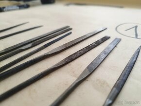 Tvarové pilníky Ø 4mm - 2