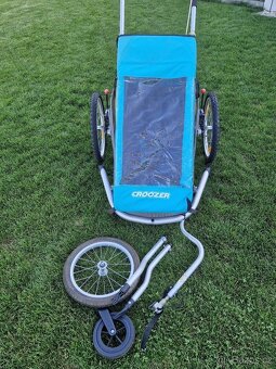 Croozer kid for 1, cyklovozík s odpružením - 2