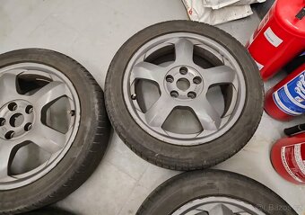 Alu disky ford 7jx17 H2 et54 5x112 pneu 225x45 R17 - 2