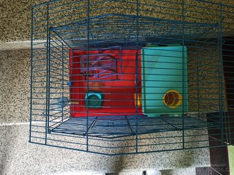 Prodám klec pro drobné hlodavce. - 2