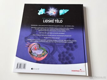 Kniha Velká encyklopedie s 3D obrázky lidské tělo - 2