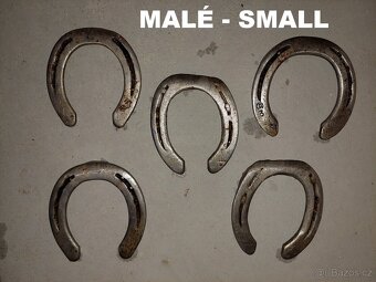 Stará koňská podkova, podkovy, pěkný retro originál - SLEVA - 2