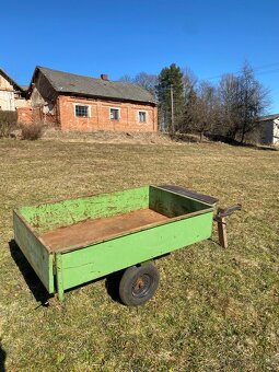 Přípojný vozík kultivátoru MS (Mountfield) - 2