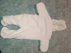 Zimní overal LittleAngel Mazlík bílý 56 - 2