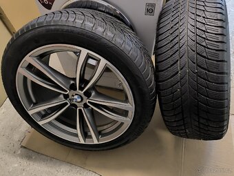 Alu kola BMW 6 5x112 r19 Originál, M paket, zimní pneu - 2