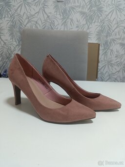 Růžové společenské boty - 2