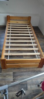Postel dřevěná 90x200 - 2