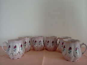 růžový porcelán,český vývozní,vhodný dárek - 2