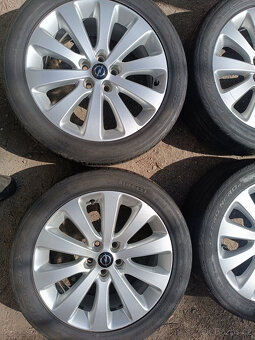 Opel Astra J - alu 7x17 et42 + letní 215/50/17 - 2