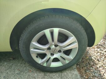 Opel 100x4 R15 sada ALU kol včetně Tmps - 2