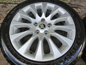 ALU letní kola Škoda 5x112 R17 Superb II Laurel - 2