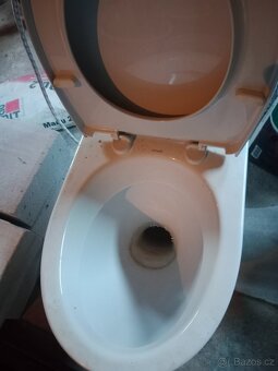 Zánovní záchod, wc cersanit, plně funkční - 2