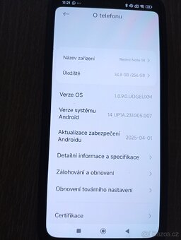 Prodám telefon redmi note 14. - 2