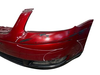 Přední nárazník vínová metalíza LA3W VW Caddy 2K r.v. 2008 - 2