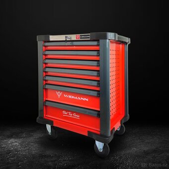 DÍLENSKÁ SKŘÍŇ S NÁŘADÍM 272 KS – WIDMANN STEEL TOP 7/7 ZÁSU - 2