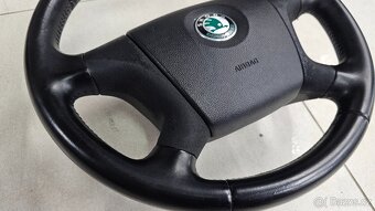 Kožený volat Škoda Octavia 2 včetně airbagu - 2