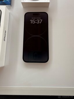 iPhone 14 Pro 128 GB – Černý | Skvělý stav | Záruka do 08/26 - 2