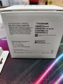Zánovní Mac Mini M4, 16gb, 256gb + magic keyboard a mouse - 2