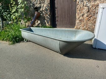 Pozinkovaná vana 166 cm - 2