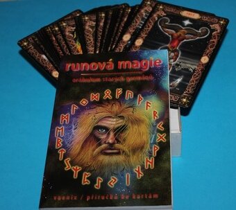 Runová magie - kniha + 25 karet - 2