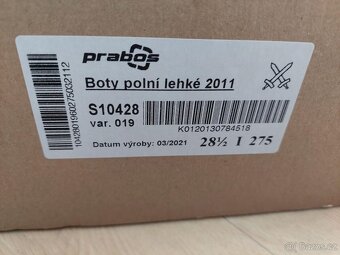 Boty polní goretex kanady kožené AČR vz 2011 - 2