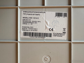Indukční varná deska Amica KMI 13314 E - 2