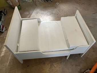 IKEA SUNDVIK dětsk rostoucí postel, včetně roštu, matrace - 2