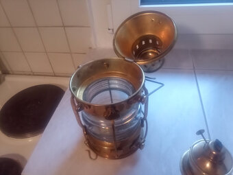 Lodní lampa mosaz nová nepoužitá - 2