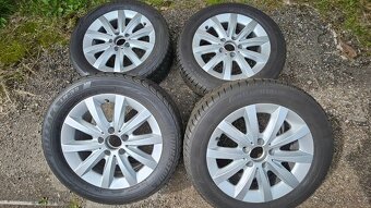 ALU kola Mercedes 5x112 + Continental 205 - 2
