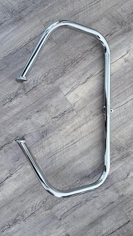 Padací rám originál Harley Davidson Street Glide chrom|černý - 2