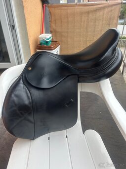 Kontaktní skokové sedlo Jeffries, 16,5” posedlí - 2