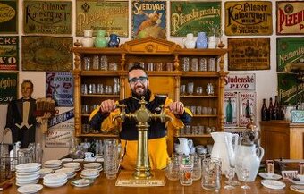 Sbírám STARÉ PIVNÍ LAHVE, SKLENICE, PULLITRY A REKLAMY - 2